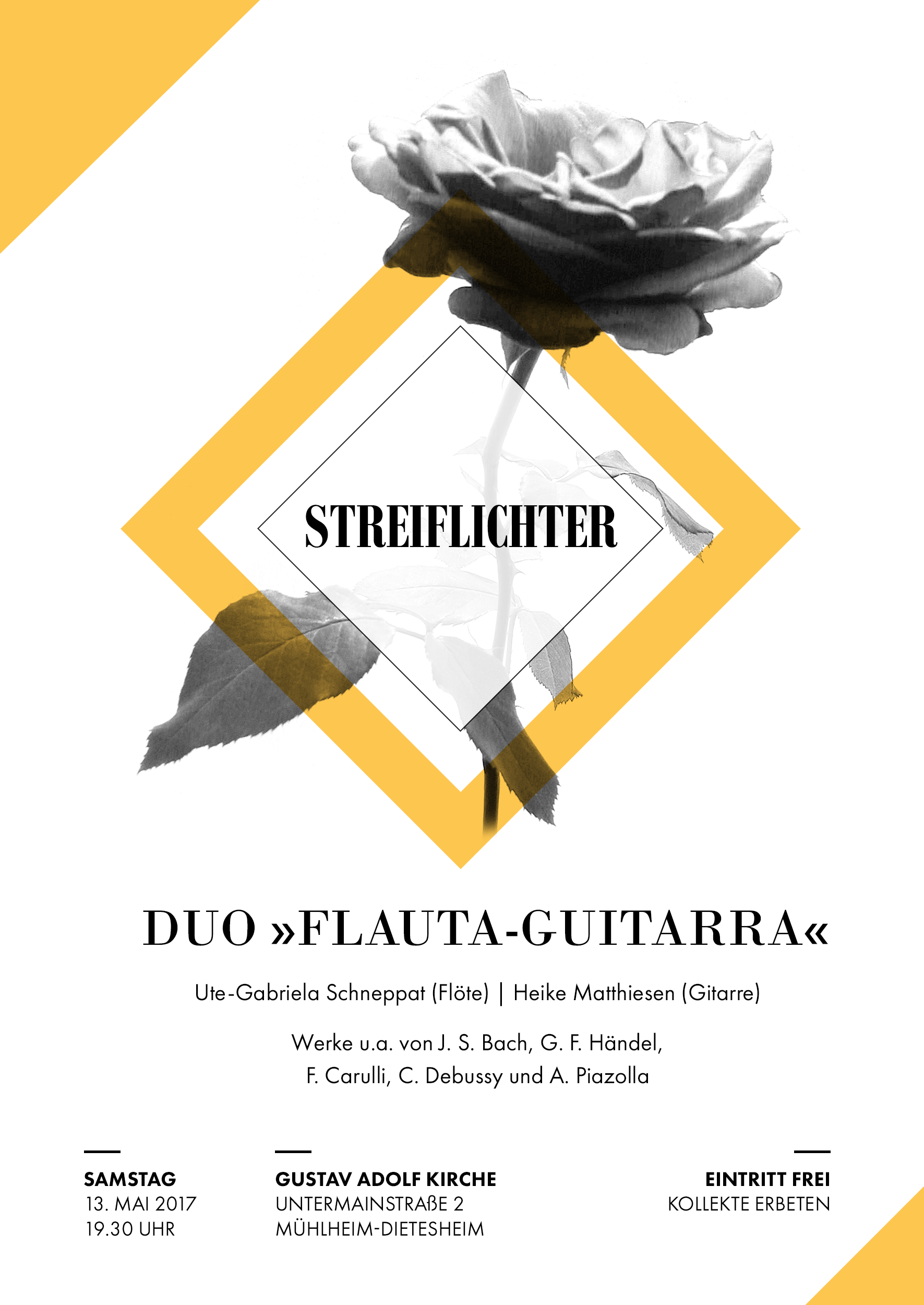 Streiflichter – Konzert mit dem Duo „flauta-guitarra“