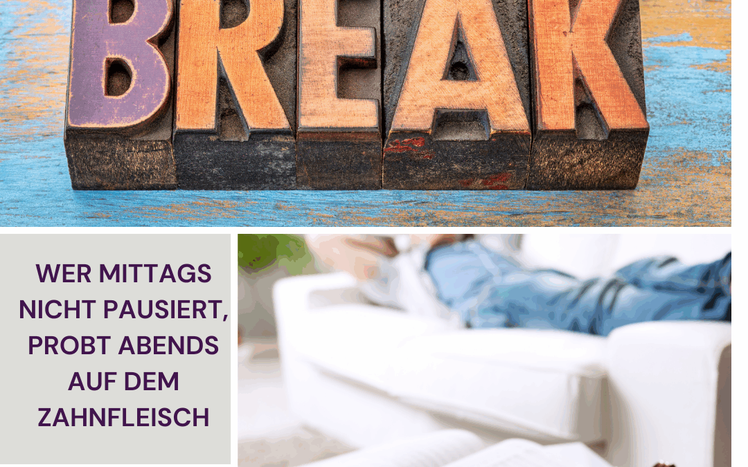 Wer mittags nicht pausiert, probt abends auf dem Zahnfleisch